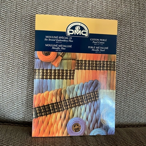 DMC floss color chart folder. - Picture 1 of 7